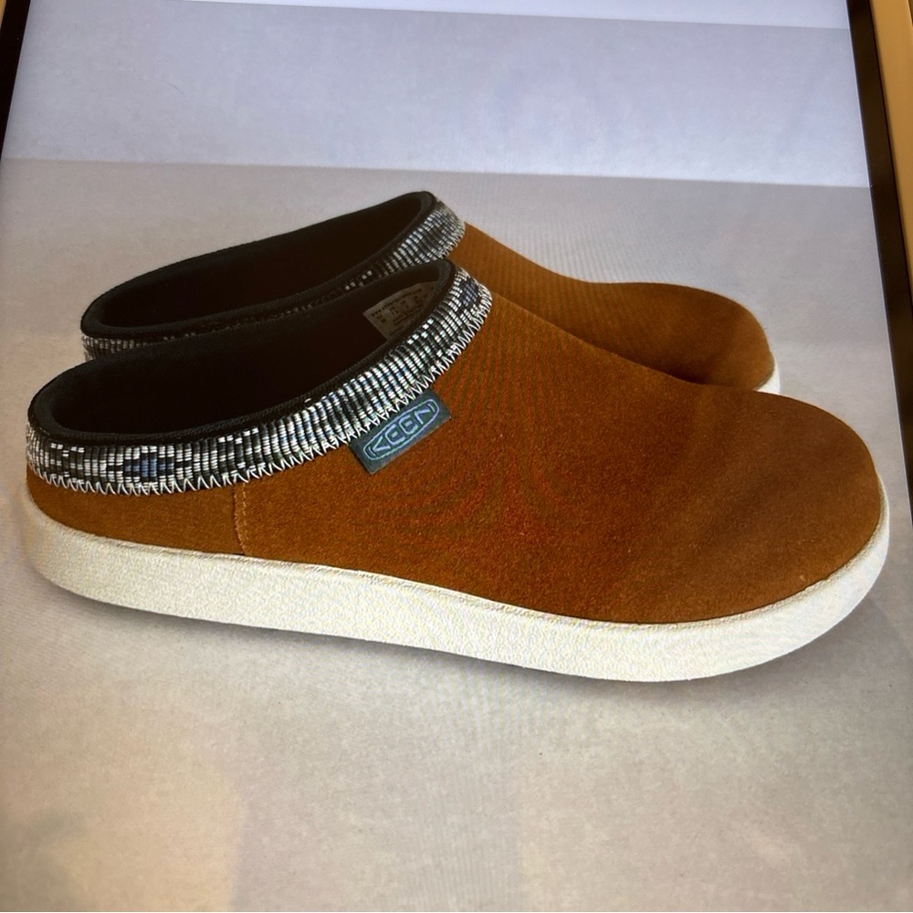 Keen Elle mule maple slip on scuff size 6 new